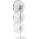 ΑΝΕΜΙΣΤΗΡΑΣ ΟΡΘΟΣΤΑΤΗΣ IZZY IZ-9007 40cm WHITE R/C 70W